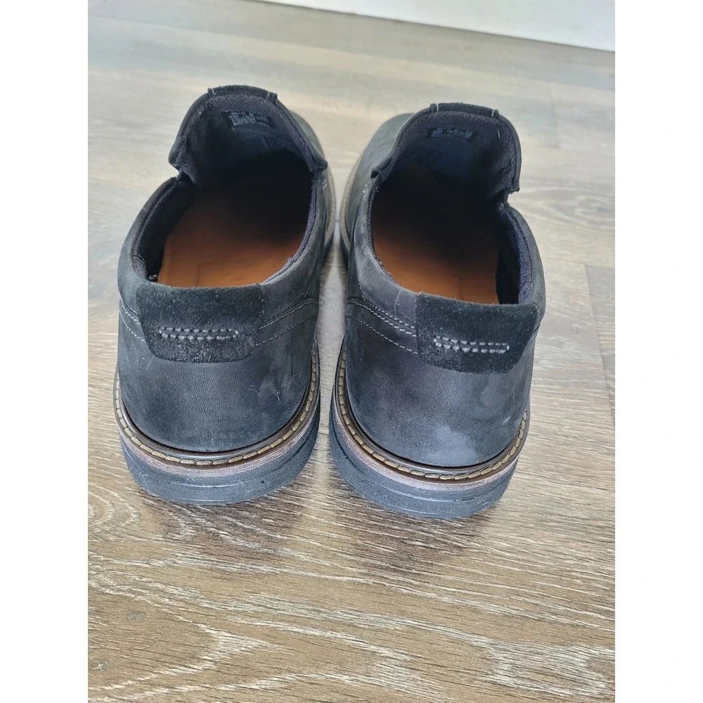 ECCO Mens Fusion Slip On Black Leather Gore-Tex Waterproof Shoes 47 13-13.5‎ #1